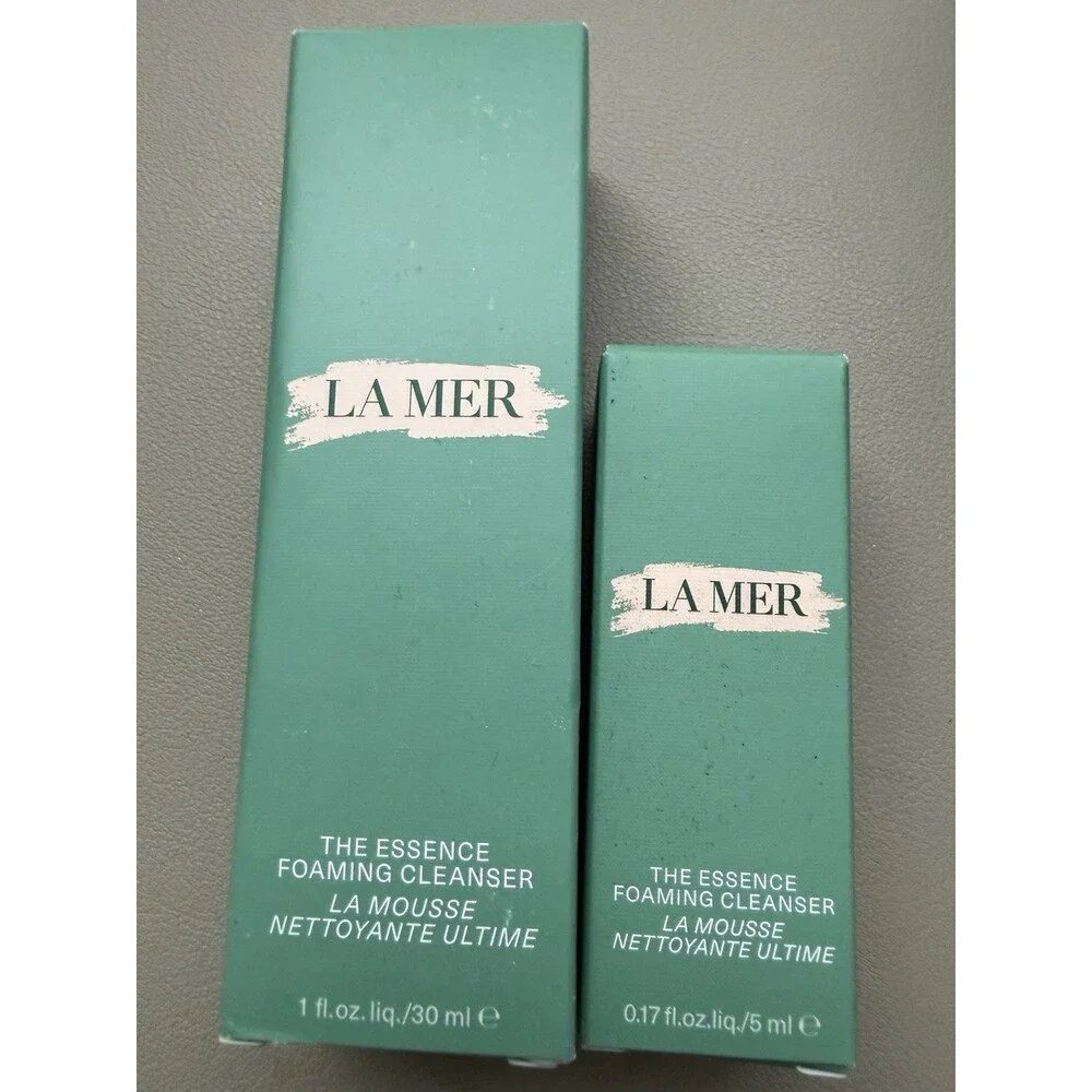 La Mer Travel Size Skin Care Set Cleanser Serum Treatment Lotion Soft Cream